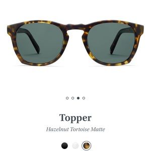 Topper
Hazelnut Tortoise Matte warby Parker sunglasses